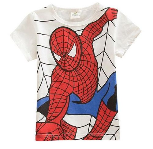 Modisches Kinder T-Shirt mit Spiderman-Motiv